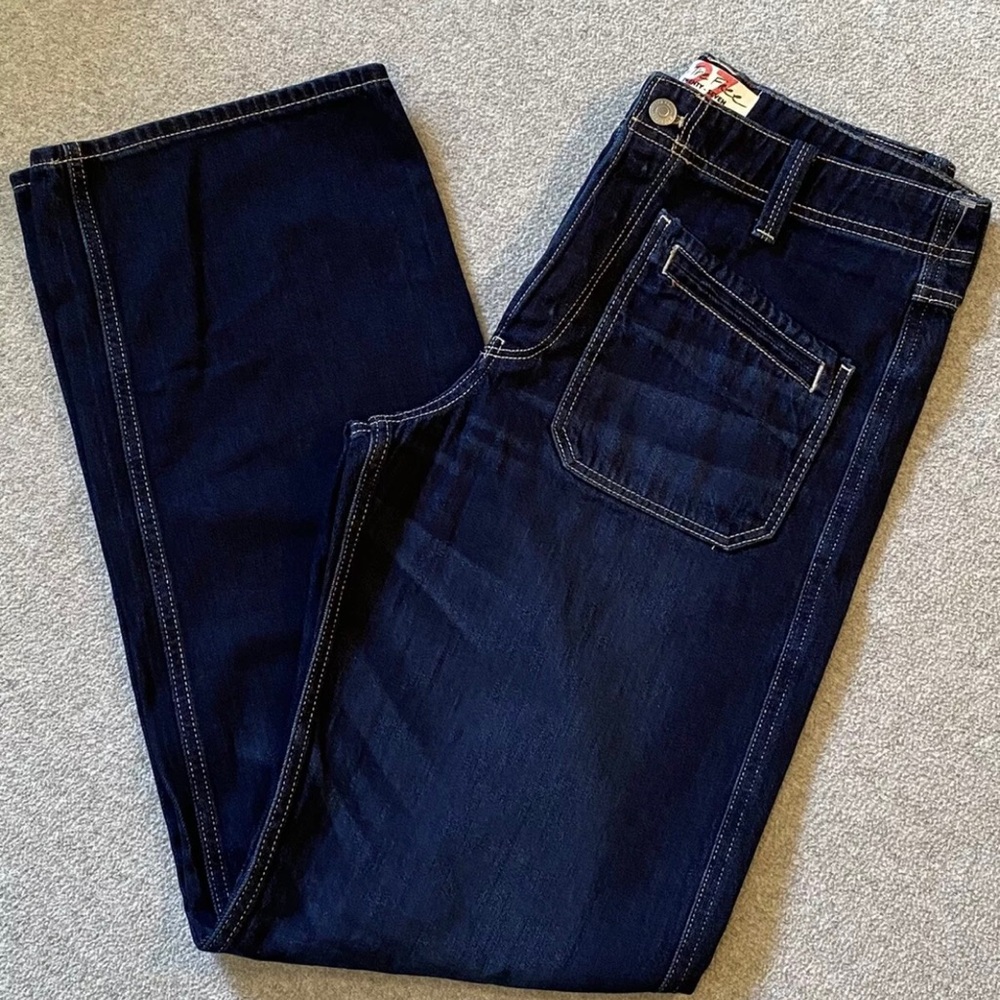 We The Free 5 Button-Fly Jeans Cargo Pockets Women's Size 27 New Without Tags